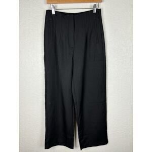 LuLu's Black Womens Pants Sz Medium Slacks Workwear Career Office NEW Minimalist